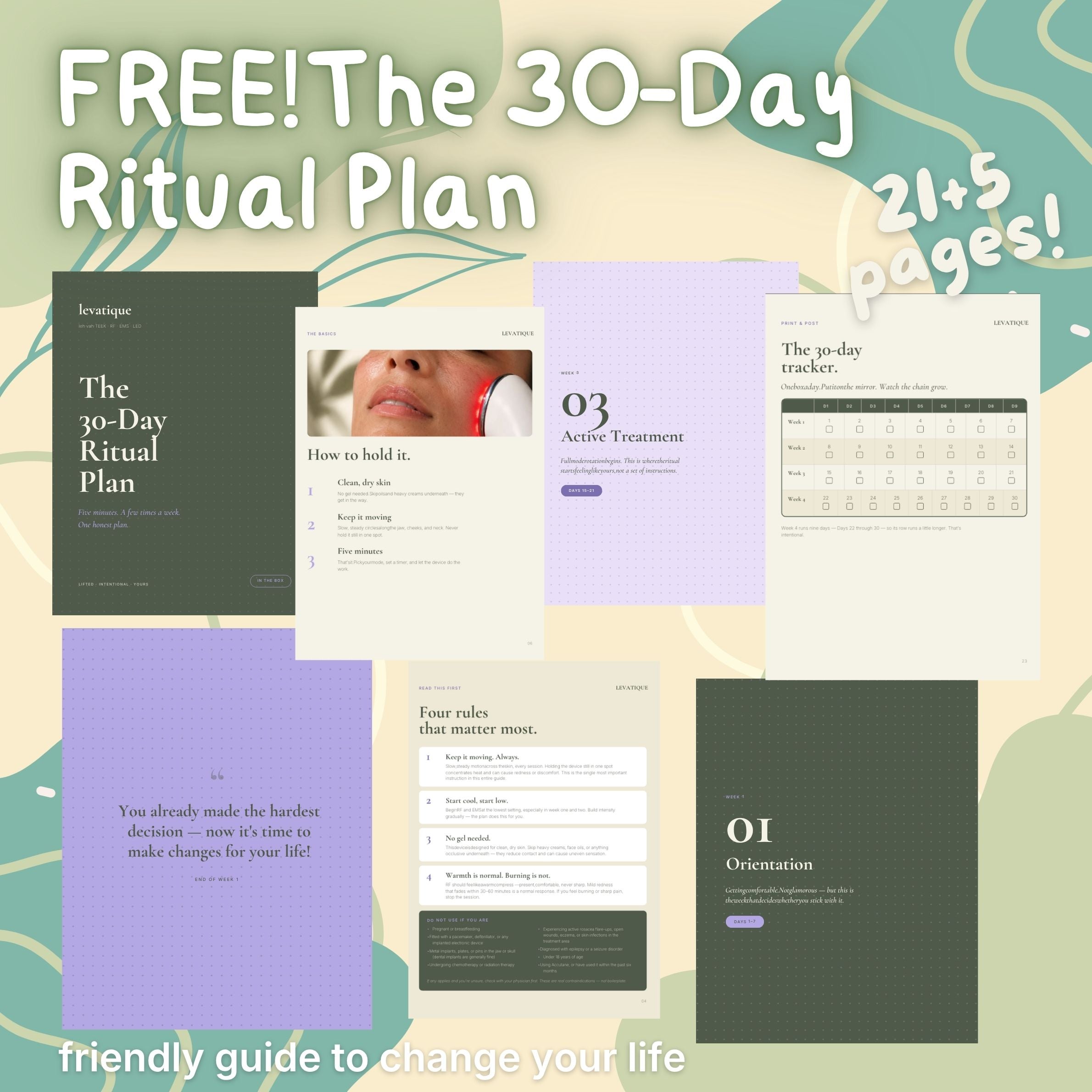 LEVATIQUE 30 Day Ritual Plan